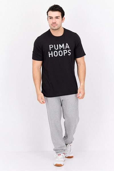 Puma Men Sportswear Fit Short Sleeve Outdoor T Shirt, Black