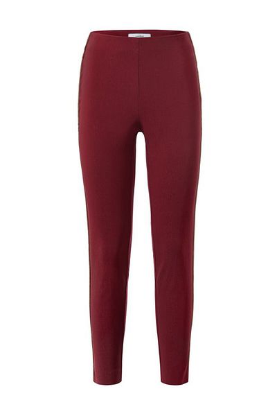 Tchibo Women Regular Fit Solid Pants, Red