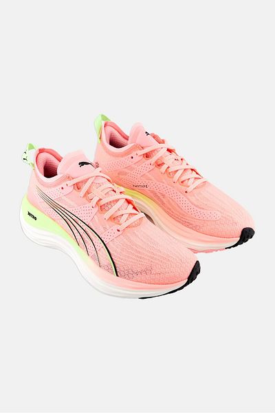 Puma Women Forever Nitro Dream Rush Lace Up Running Shoes, Coral Pink