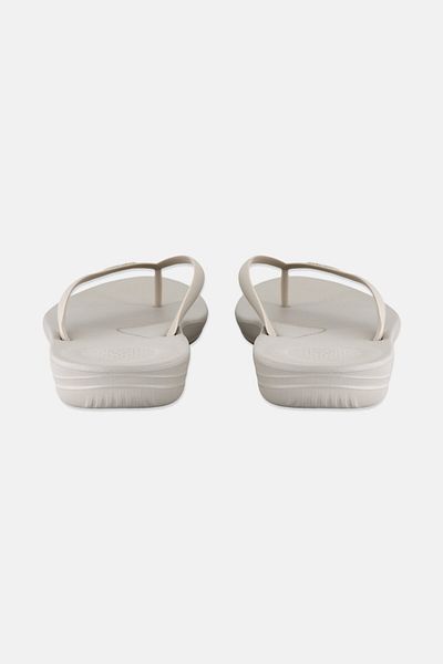 Fitflop Men Iqushion Ergonomic Slip On Casual Sandal, Light Grey
