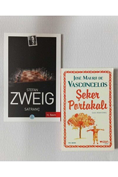 Mavi Çatı Yayınları 2 Kitap Set. Satranç(Mavi Çatı Yayınları) + Şeker Portakalı.