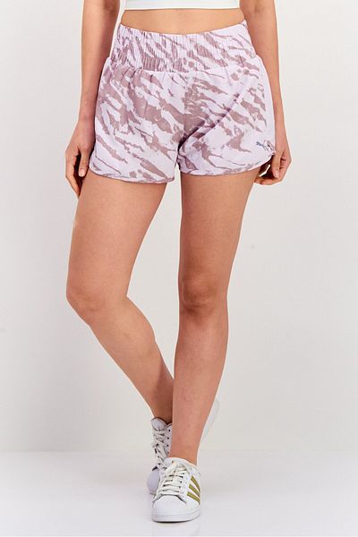 Puma Women Regular Fit Running Shorts, Lavender
