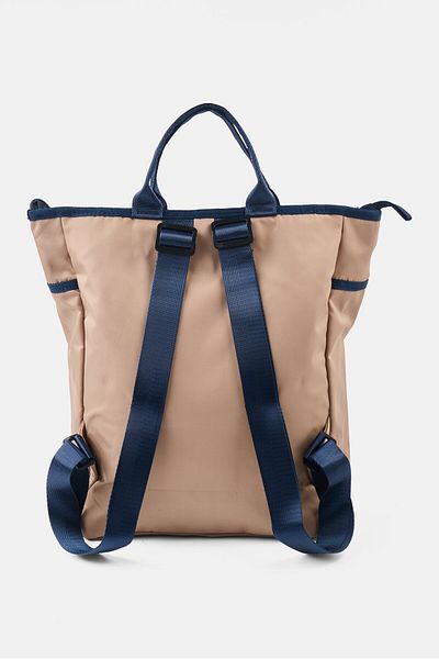 Nautica Women Brand Logo Backpack 36 H x 36 L x 15 W cm, Khaki