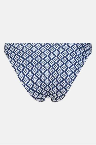 Pepe Jeans Women Allover Print Bikini Bottom, Navy Combo