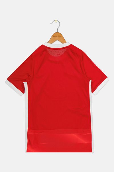 Nike Kids Girl Sportswear Fit Football Tee, Red