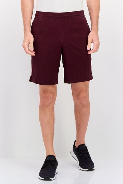 Champion Men Sportswear Fit Heather Training Shorts, Maroon