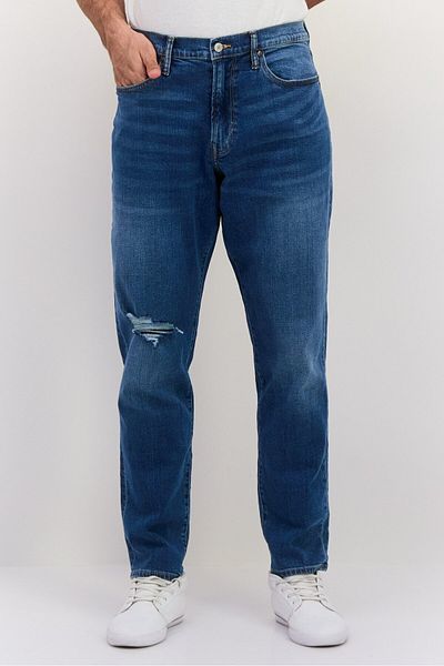 GAP Men Slim Fit Wash Stretchable Jeans, Blue