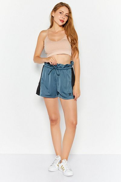 adidas Women Sportswear Fit Training Shorts, Dusty Blue