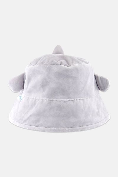 Squishmallows Kids Boy Graphic Buckle Hat, Grey