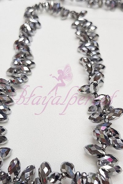 Hayalperest boncuk Silver Array Drop Crystal