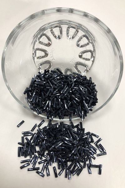 Hayalperest boncuk Χάντρες στριφτού σωλήνα 5 mm Navy Blue
