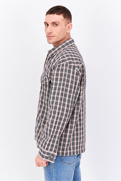 Gant Men Houndstooth Jacket Shirt, Black