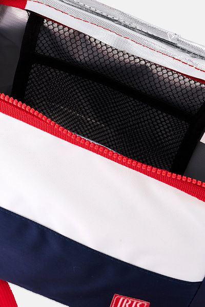 IRIS Brand Logo Cooler Bag 20 H x 23 L x 23 W cm, Navy