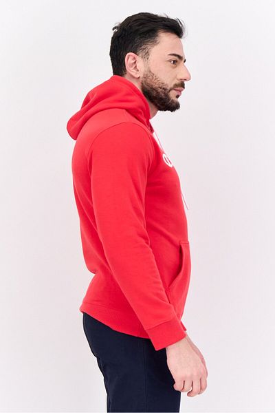 Champion Men Sportswear Fit Long Sleeve Outdoor Sweatshirt, Red