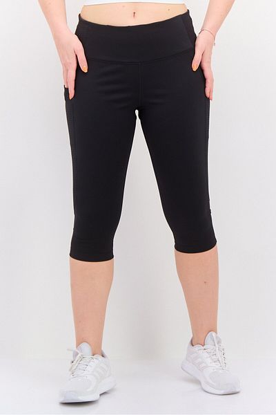 Brooks Women Sportswear 1/42th Solid Training Crop Leggings, Black