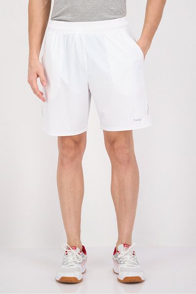 BOLA Best Of Luck Always Men Sportswear Fit Training Shorts, White