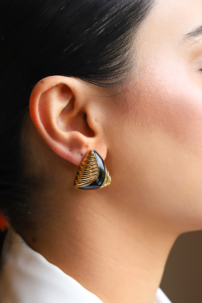 Brillo أقراط ملونة عتيقة