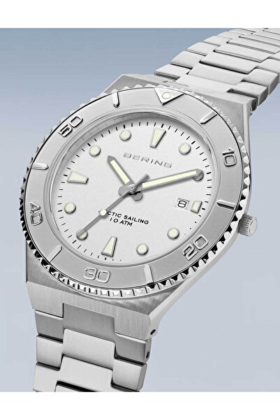 Bering Ceas bărbătesc 18940-704, cuarț, 40mm, 10ATM