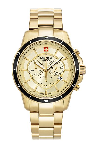 Swiss Alpine Military Ceas bărbați Swiss Military 7089.9111, cuarț, 44 mm, 10ATM