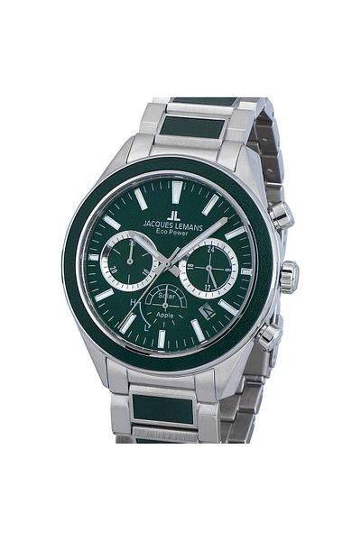 Jacques Lemans Ανδρικό Ρολόι 1-2115g, Quartz, 44mm, 10atm