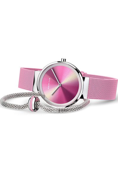 Bering Ceas de damă 19031-999-gwp, cuarț, 31mm, 5atm