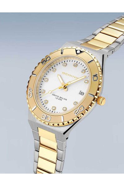 Bering Ceas de damă 18936-710, cuarț, 36mm, 10atm