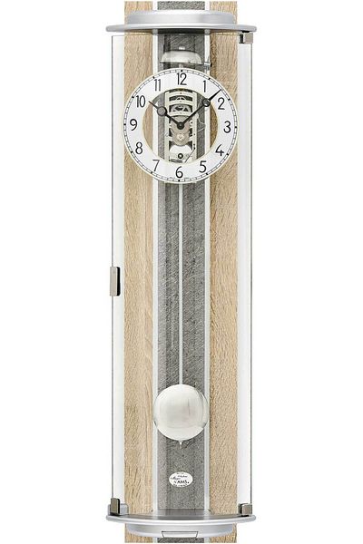 AMS Wall Clock 2715, Mechanical, Transparent, Analogue, Modern