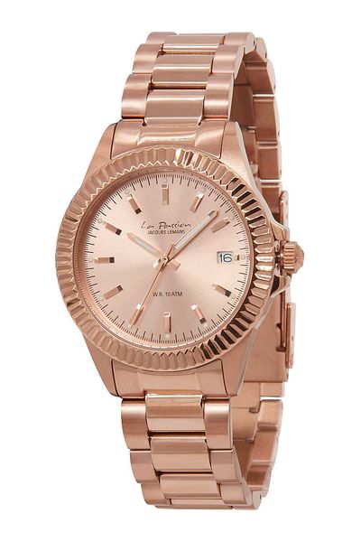 Jacques Lemans Ladies Watch Lp-125j, Quartz, 38mm, 10atm