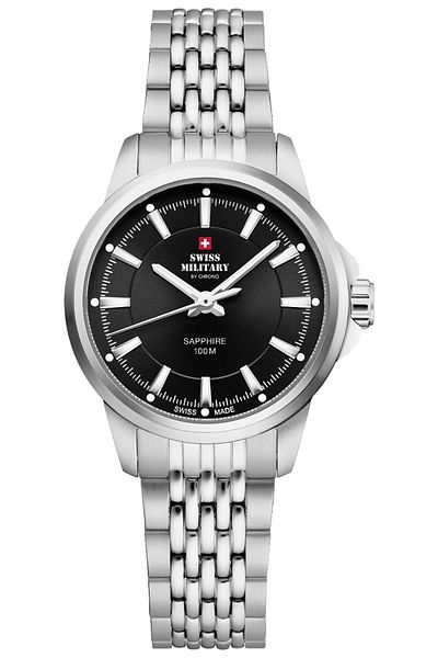 Swiss Military Ladies Watch Sm34105.01, Quartz, 28mm, 10atm