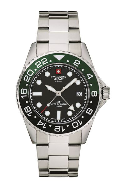 Swiss Alpine Military Mens Watch Swiss Military 7052.1138, Quartz, 42mm, 10atm