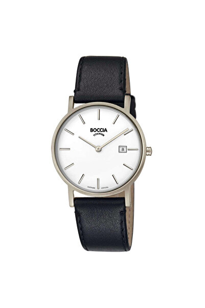 Boccia Ceas bărbătesc 3637-02, cuarț, 37mm, 5ATM