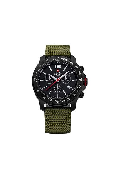 Swiss Military Mens Watch By Chrono Sm34033.07, Quartz, 42mm, 10atm