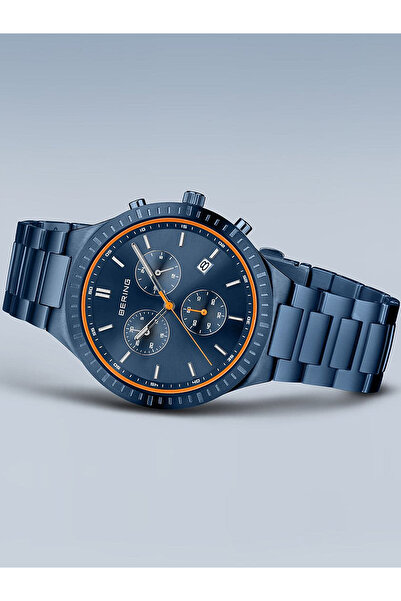 Bering Ceas bărbătesc 11743-797, cuarț, 43mm, 5ATM