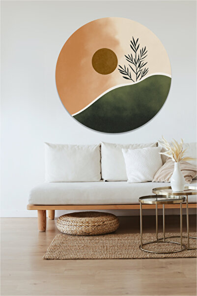 KOSS Dijital Στρογγυλό αυτοκόλλητο σε στυλ Βοηθέιας - Μίνιμαλ σχεδιασμός, μον...