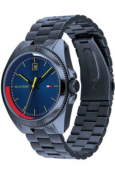 Tommy Hilfiger Mens Watch 1791689, Quartz, 44mm, 5atm