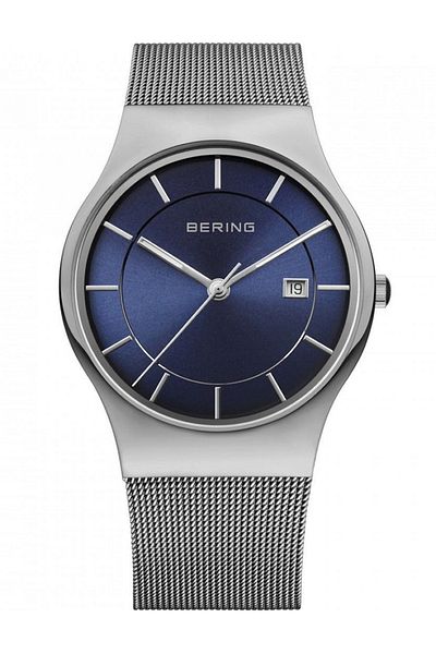 Bering Ceas bărbătesc 11938-003, cuarț, 38mm, 3atm