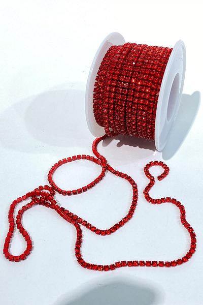 Hayalperest boncuk Red Beyoğlu Swarosvki Stripe Stone Bead ss12