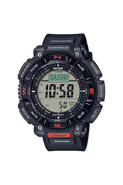 Casio Mens Watch Casio PRG-340-1ER, Quartz, 53mm, 10ATM
