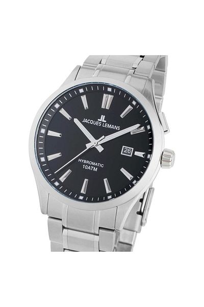 Jacques Lemans Ανδρικό ρολόι Jacques Lemans 1-2130G, Quartz, 42mm, 10ATM