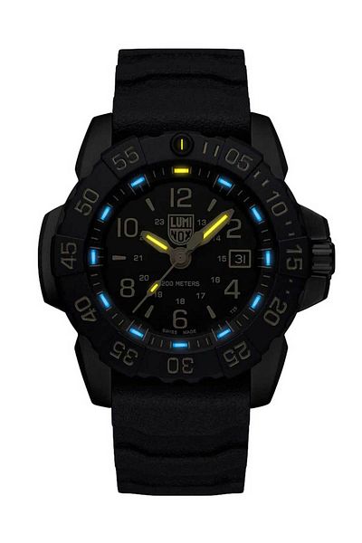 Luminox Ανδρικό ρολόι Luminox XS.3255.CB.NSF, Quartz, 45mm, 20ATM