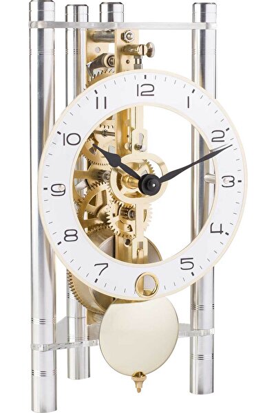 Hermle Table Clock 23024-x40721, Mechanical, White, Analogue, Classic