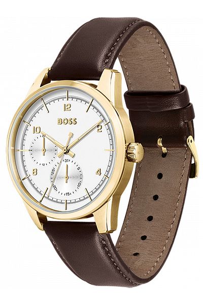 BOSS Ανδρικό ρολόι Boss 1513956, Quartz, 42mm, 5ATM
