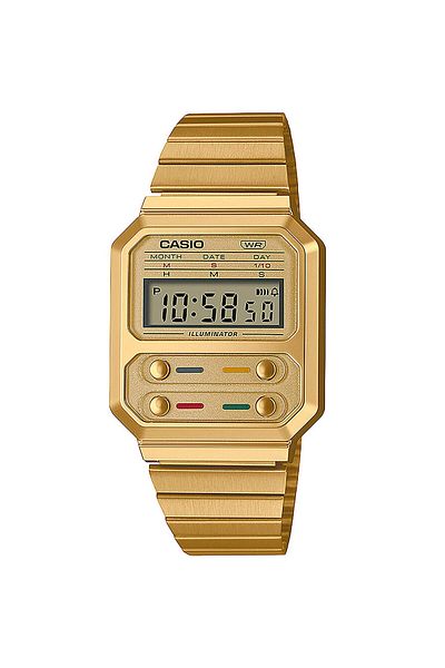 Casio Pánské hodinky Casio A100WEG-9AEF, Quartz, 33mm, 3ATM