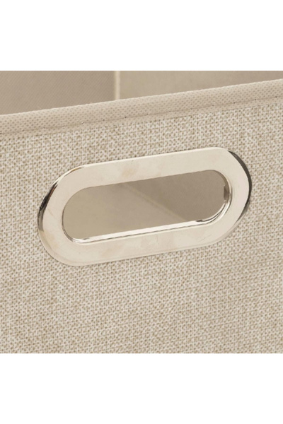 Five Simply Smart Polypropylene and Metal Foldable Storage Box 31 x 15cm