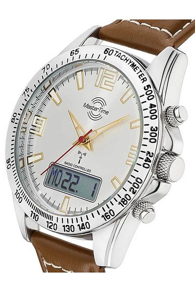 Master Time Ceas pentru bărbați Master Time MTGA-10877-42L, cuarț, 42 mm, 5ATM