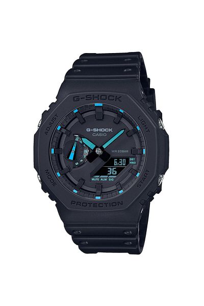 Casio Mens Watch Ga-2100-1a2er, Quartz, 45mm, 20atm