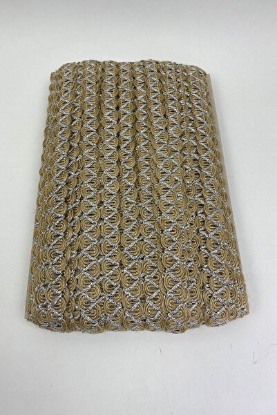 Hayalperest boncuk Gümüş Simli Dekoratif Su Yolu Harç 1 mt