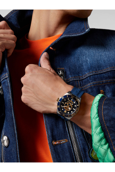 PHILIPP PLEIN Ανδρικό Ρολόι Pwoaa0222, Quartz, 44mm, 10atm