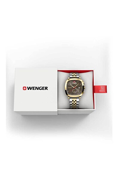 Wenger Ανδρικό ρολόι Wenger 01.1933.106, Quartz, 40mm, 5ATM