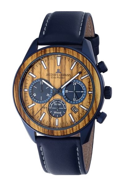Jacques Lemans Ανδρικό Ρολόι 1-2115n, Quartz, 44mm, 10atm